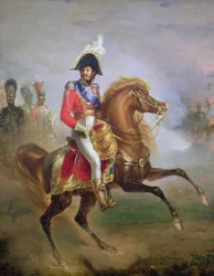 Joachim Murat (1767-1815) a cavalo, 1814-15